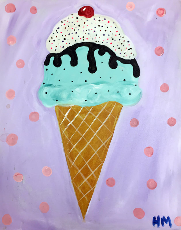 Ice Cream Painting