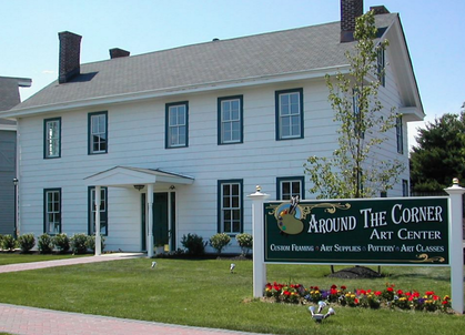 Around the Corner Art Center in Freehold New Jersey... Custom framing, art classes, art camps, canvas and cocktails 