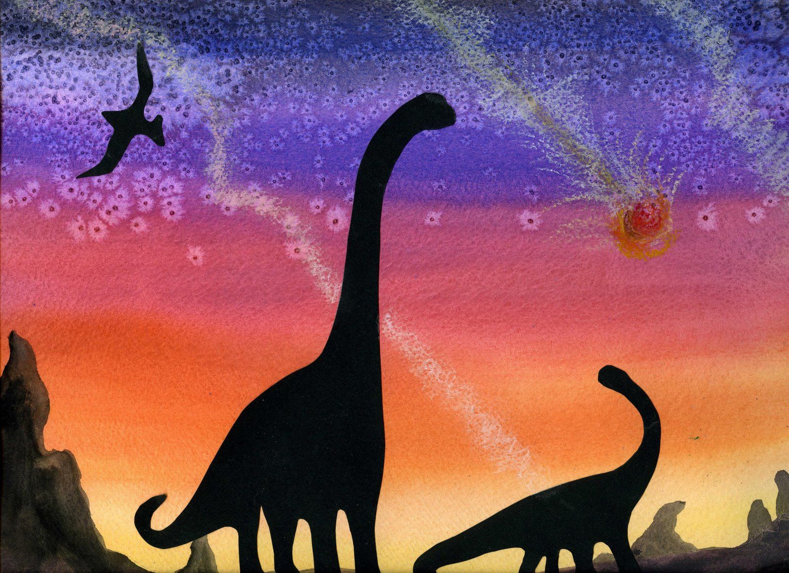 Canvas Set Dinosaur